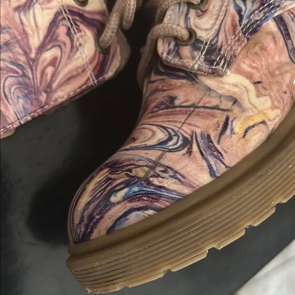 Beige Manmade Upper Shoes - Picture 7 of 7